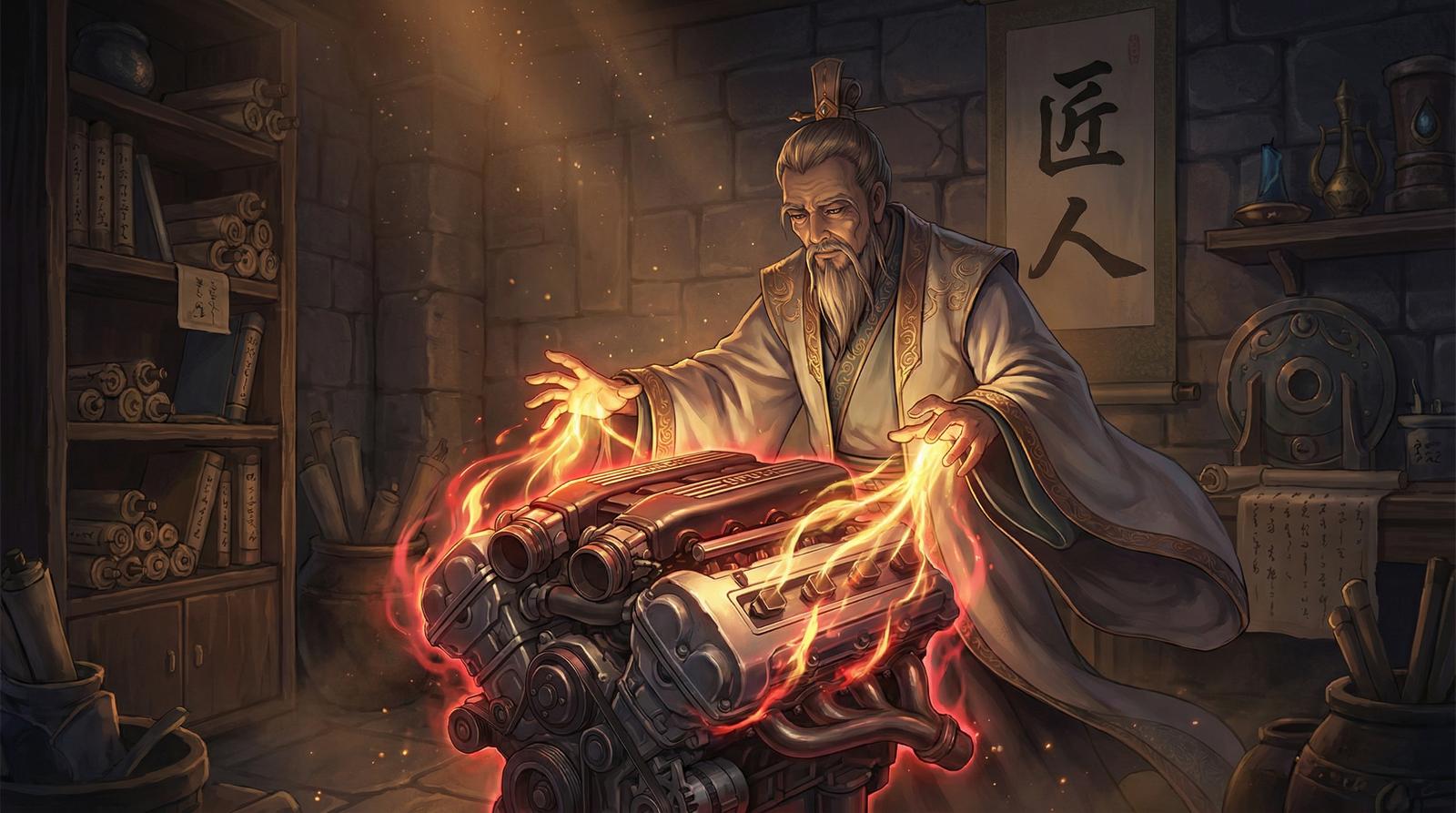 国产视频修车改装视频-发动机改装教程