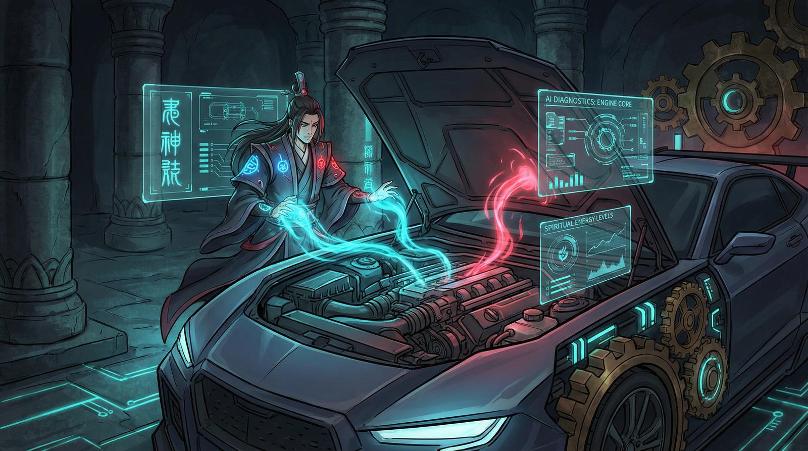 国产视频修车改装视频-AI诊断视频